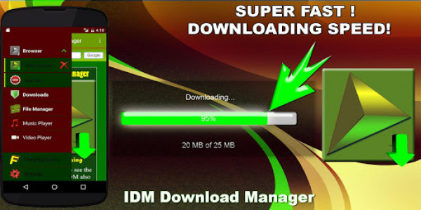 اسکرین شات برنامه IDM Download Manager ★★★★★ 4
