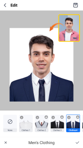 اسکرین شات 4 برنامه Passport Photo & IDPhoto Maker