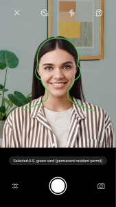 اسکرین شات 1 برنامه Passport Photo & IDPhoto Maker