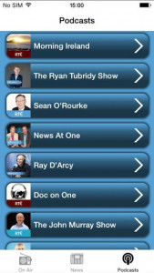 اسکرین شات برنامه RTÉ Radio 1 3