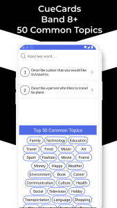اسکرین شات 3 برنامه IELTS Speaking Mastery