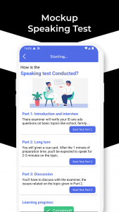 اسکرین شات 4 برنامه IELTS Speaking - Prep Exam