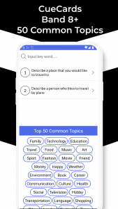 اسکرین شات 3 برنامه IELTS Speaking - Prep Exam