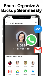 اسکرین شات برنامه Call Recorder Automatic 4