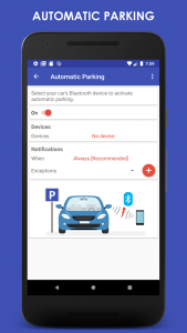 اسکرین شات 2 برنامه ParKing: Where is my car? Find