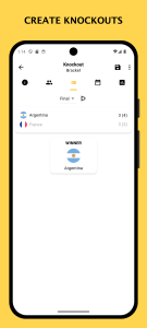 اسکرین شات 5 برنامه Winner - Tournament Maker App