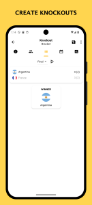 اسکرین شات برنامه Winner - Tournament Maker App 5