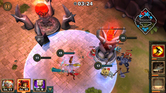 اسکرین شات بازی Legendary Heroes MOBA Offline 7