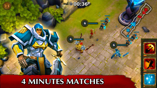 اسکرین شات بازی Legendary Heroes MOBA Offline 3