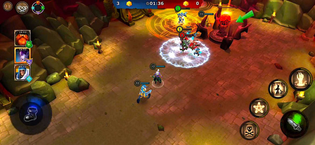 اسکرین شات 5 بازی Legendary Heroes MOBA Offline