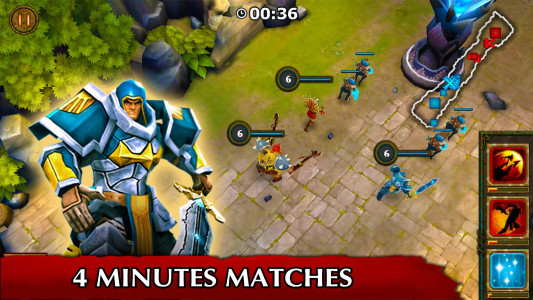 اسکرین شات 3 بازی Legendary Heroes MOBA Offline