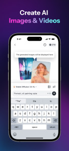 اسکرین شات 4 برنامه Monica AI: Ultimate AI Assist