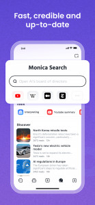 اسکرین شات برنامه Monica AI: Chat, Create, Read 4