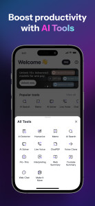 اسکرین شات 5 برنامه Monica AI: Ultimate AI Assist