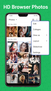 اسکرین شات برنامه Photo Gallery & Album Editor 2