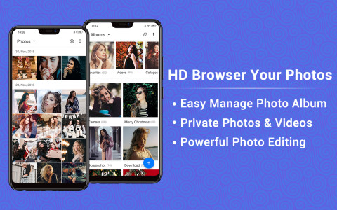 اسکرین شات 1 برنامه Photo Gallery & Album -Gallery