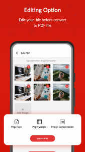 اسکرین شات برنامه Image to PDF Converter App 8