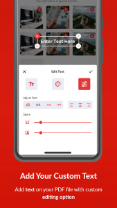 اسکرین شات برنامه Image to PDF Converter App 1