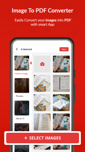 اسکرین شات 6 برنامه Image to PDF Converter App