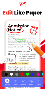 اسکرین شات 3 برنامه Image to PDF - PDF Maker