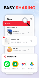 اسکرین شات 6 برنامه Image to PDF - PDF Reader