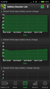 اسکرین شات برنامه Battery Booster Lite 3