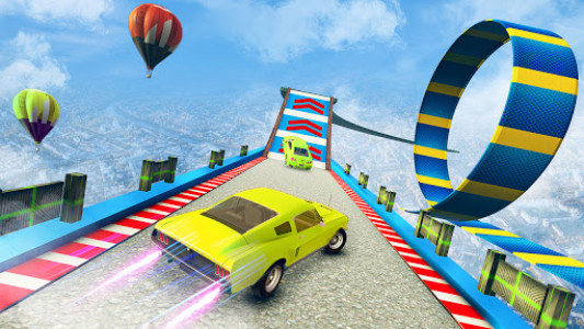 اسکرین شات بازی Mega Stunt Car Race Game - Free Car Games 2020 2