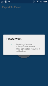 اسکرین شات 3 برنامه Import Export Contacts Excel