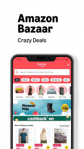 اسکرین شات 3 برنامه Amazon India Shop, Pay, miniTV