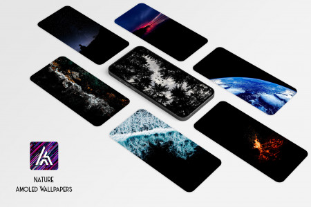 اسکرین شات 6 برنامه Amoled.in - Black Wallpapers