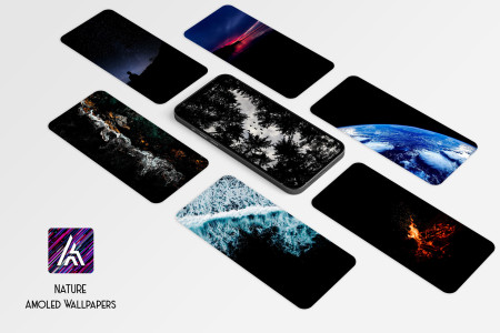 اسکرین شات 6 برنامه Amoled.in - Black Wallpapers