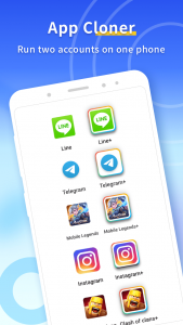اسکرین شات 1 برنامه Parallel Space - app cloner