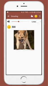 اسکرین شات برنامه Dog Sounds Ringtones 4