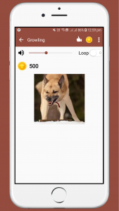 اسکرین شات 4 برنامه Dog Sounds Ringtones