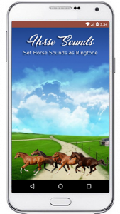اسکرین شات برنامه Horse Sounds Ringtones 1
