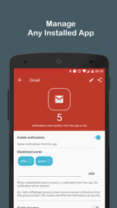 اسکرین شات برنامه Audify - Notification Reader 7