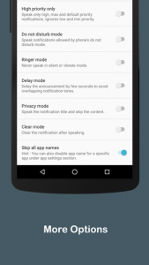 اسکرین شات برنامه Audify - Notification Reader 6