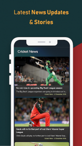 اسکرین شات برنامه Live Line & Cricket Scores - Cricket Exchange 3