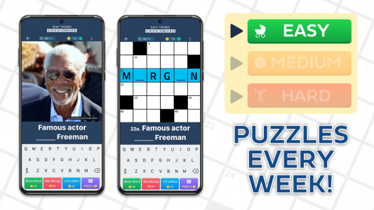 اسکرین شات 3 بازی Daily Themed Crossword Puzzles