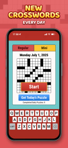 اسکرین شات 2 بازی Daily Themed Crossword Puzzles