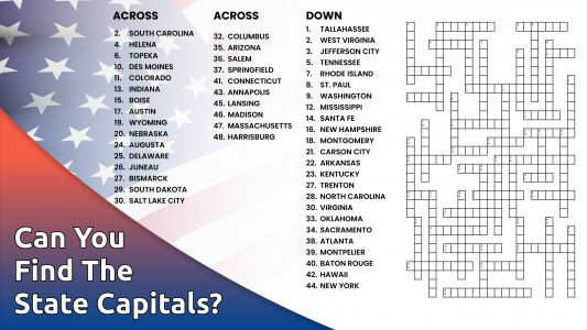 اسکرین شات 1 بازی Daily Themed Crossword Puzzles