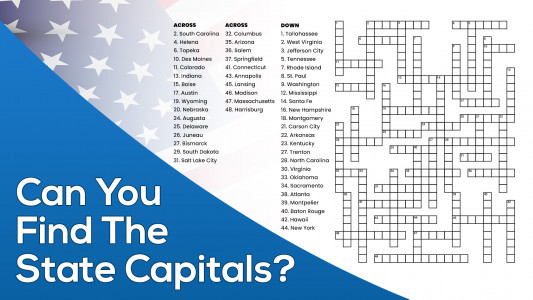 اسکرین شات 1 بازی Daily Themed Crossword Puzzles