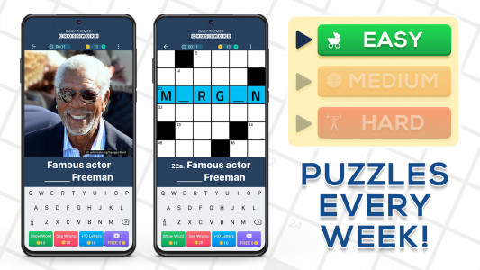اسکرین شات 3 بازی Daily Themed Crossword Puzzles