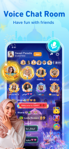 اسکرین شات 1 برنامه YouStar–Group Voice Chat Room