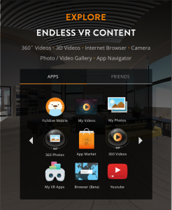 اسکرین شات برنامه Fulldive VR - Virtual Reality 4