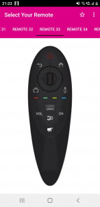 اسکرین شات برنامه LG TV Remote 6