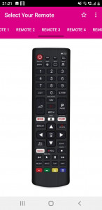 اسکرین شات برنامه LG TV Remote 5