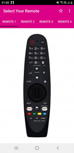 اسکرین شات برنامه LG TV Remote 4