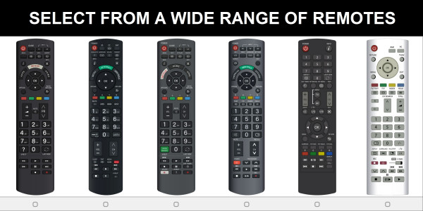 اسکرین شات برنامه Panasonic TV Remote 3