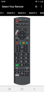 اسکرین شات 2 برنامه Panasonic TV Remote